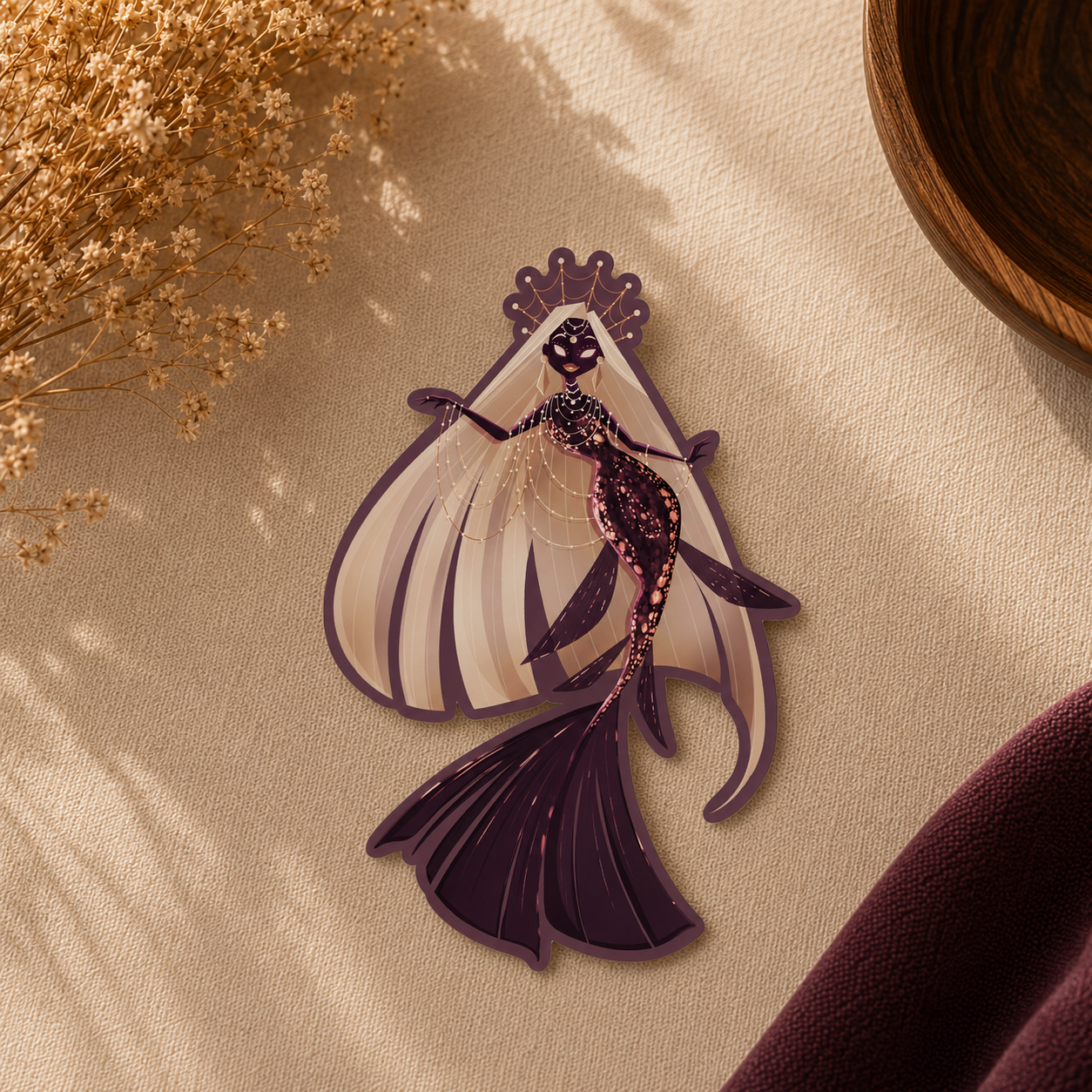 Veyra the Oracle — Waterproof Vinyl Sticker