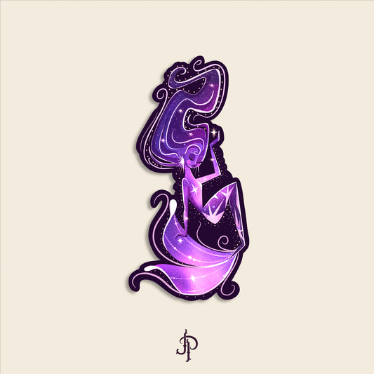 Celestial Current — Waterproof Vinyl Sticker