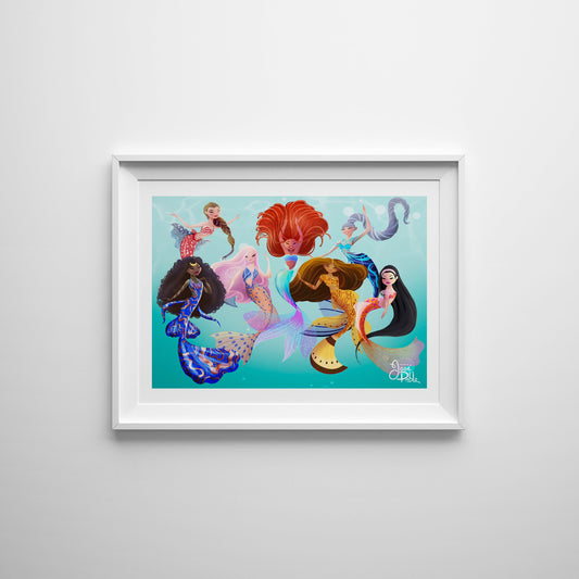 Daughters of Triton (Live Action) — Fine Art Print