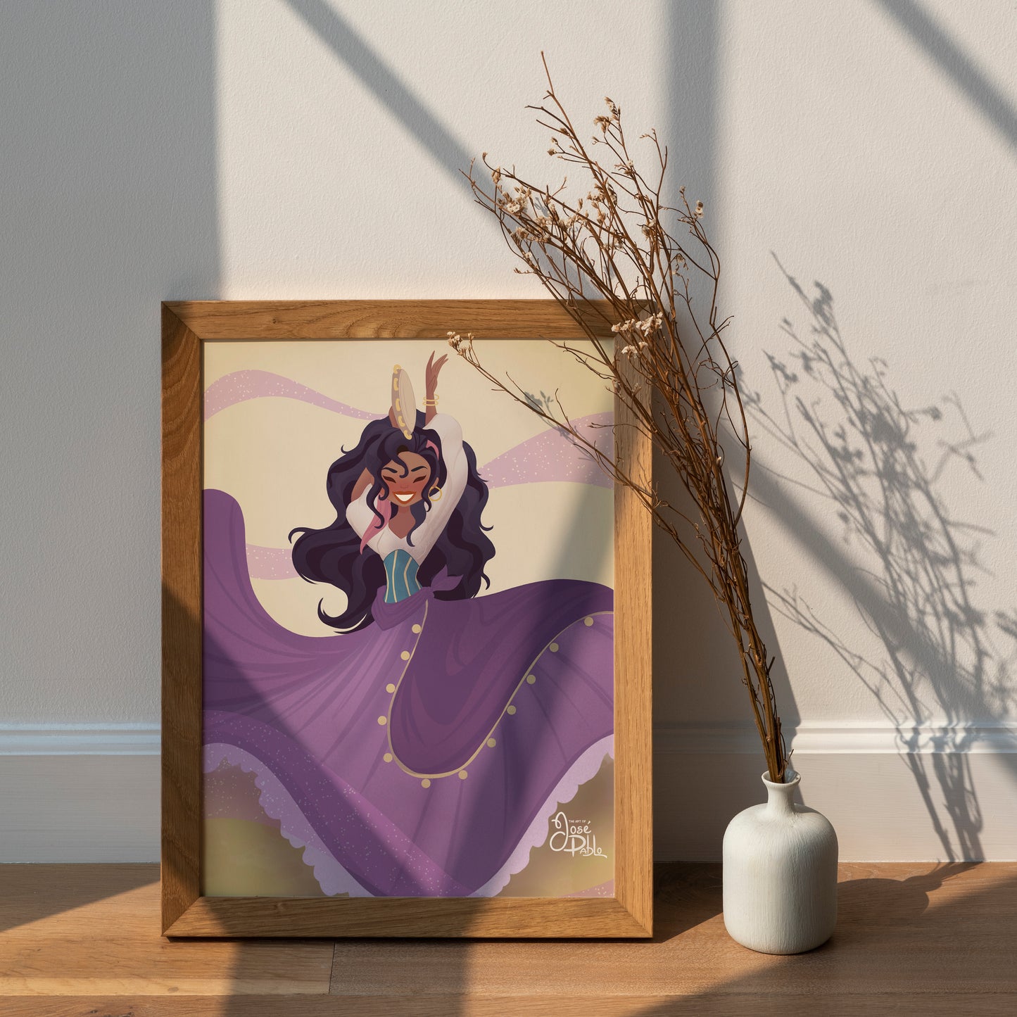Esmeralda — Disney Heroine Fine Art Print