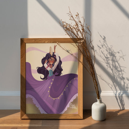 Esmeralda — Disney Heroine Fine Art Print