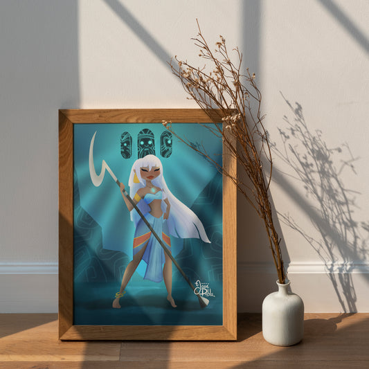 Princess Kida — Disney Princess Fine Art Print