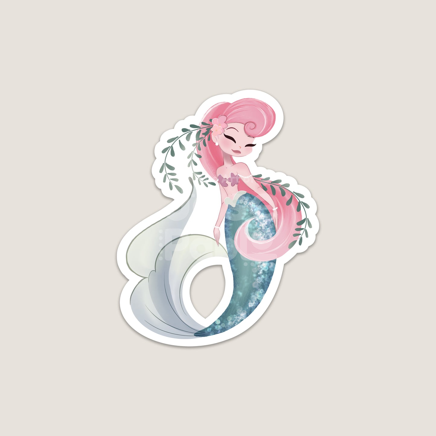 Blossom Tide — Waterproof Vinyl Sticker