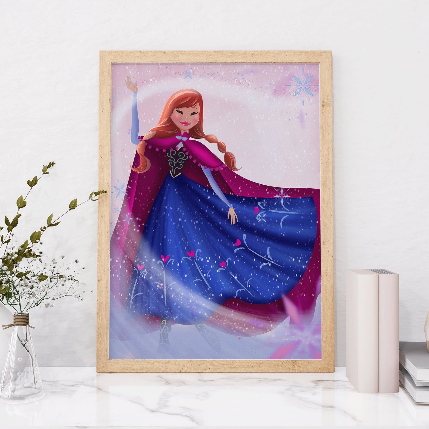 Princess Anna — Disney Princess Fine Art Print