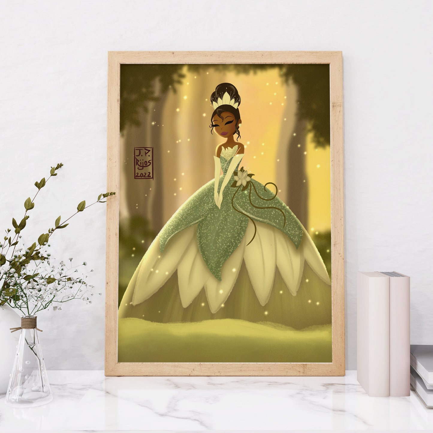 Princess Tiana — Disney Princess Fine Art Print