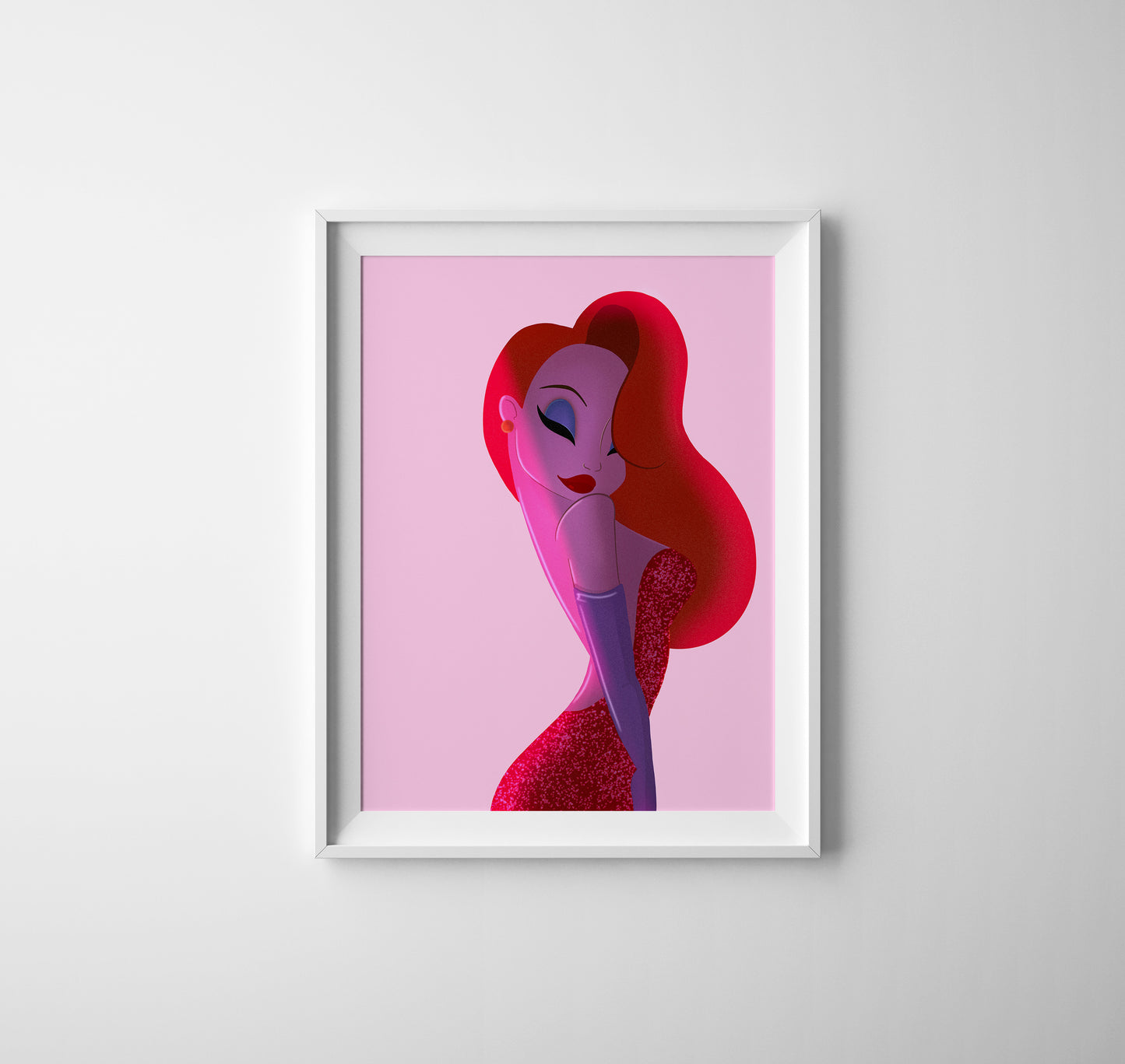 Jessica Rabbit — Classic Hollywood Fine Art Print