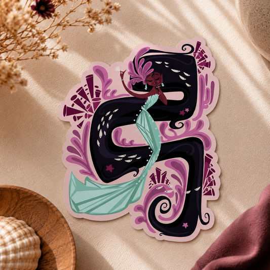 Keeper of the Tides — Waterproof Vinyl Sticker