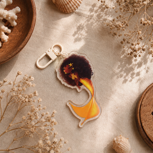 Solar Muse — Mermaid Acrylic Keychain