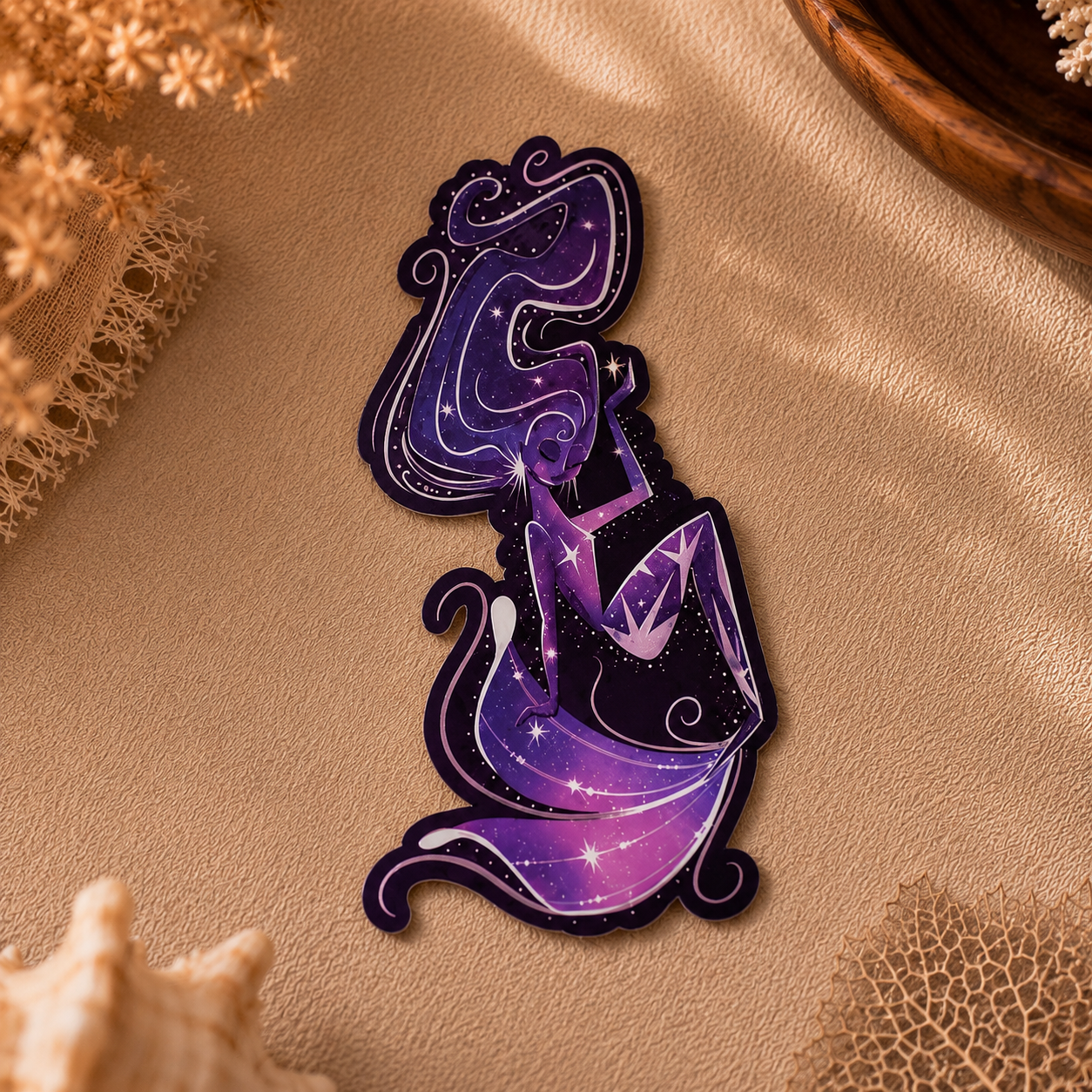 Celestial Current — Waterproof Vinyl Sticker