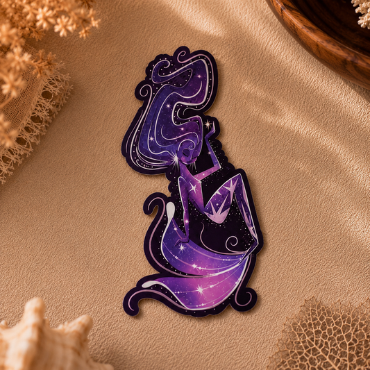 Celestial Current — Waterproof Vinyl Sticker