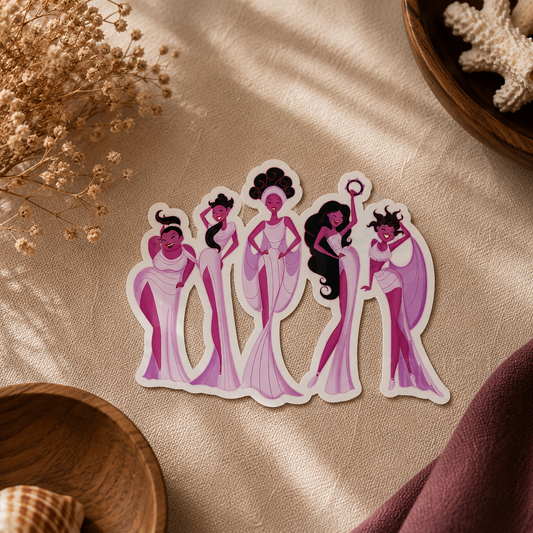 The Muses — Waterproof Vinyl Sticker