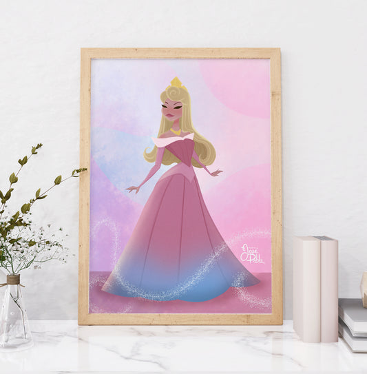 Princess Aurora — Disney Princess Fine Art Print