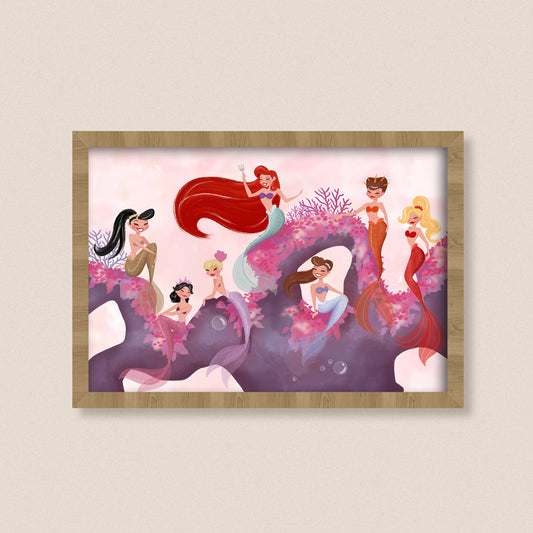 Daughters of Triton (Animated) — Fine Art Print