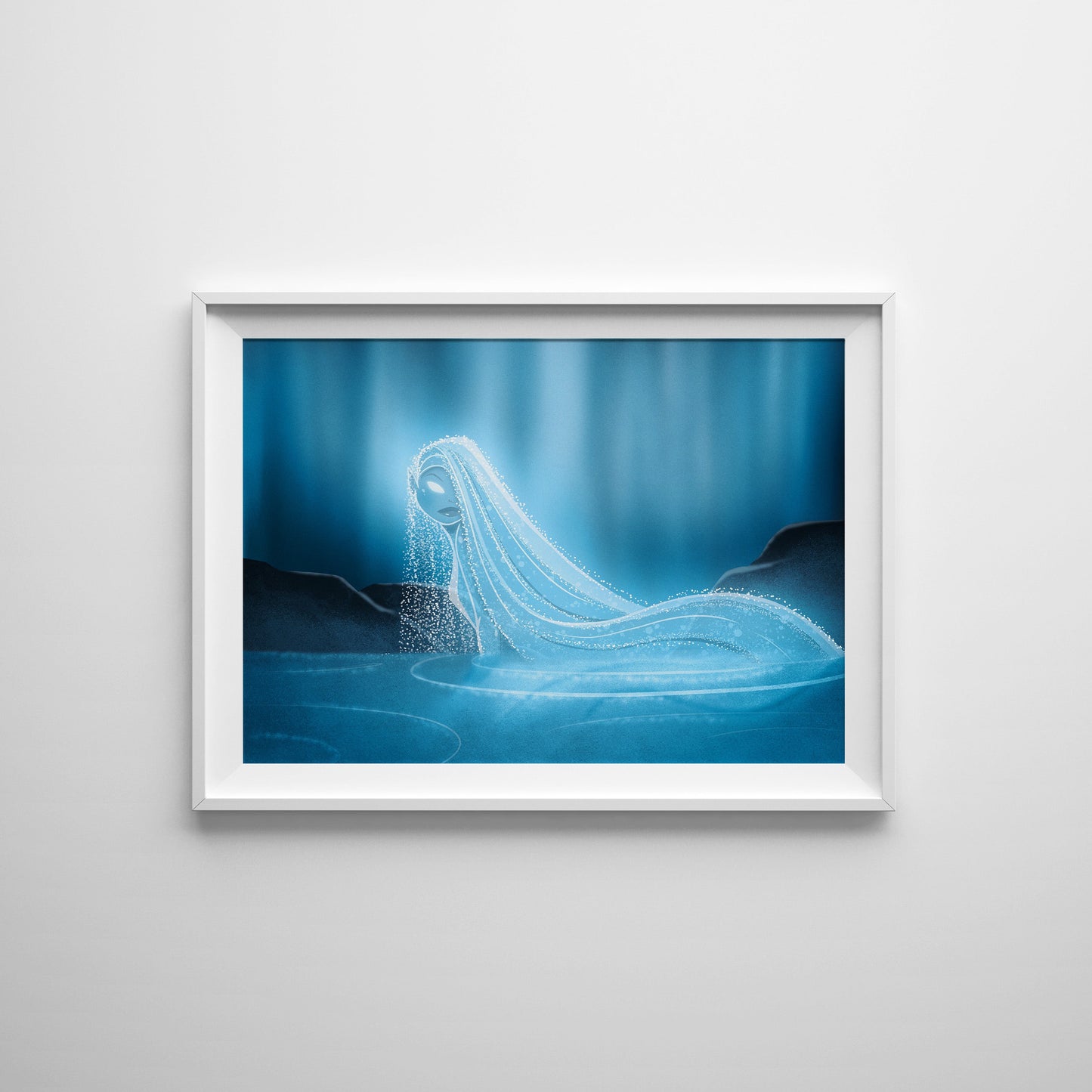 Elemental Water - Fantasy Mermaid Art Print