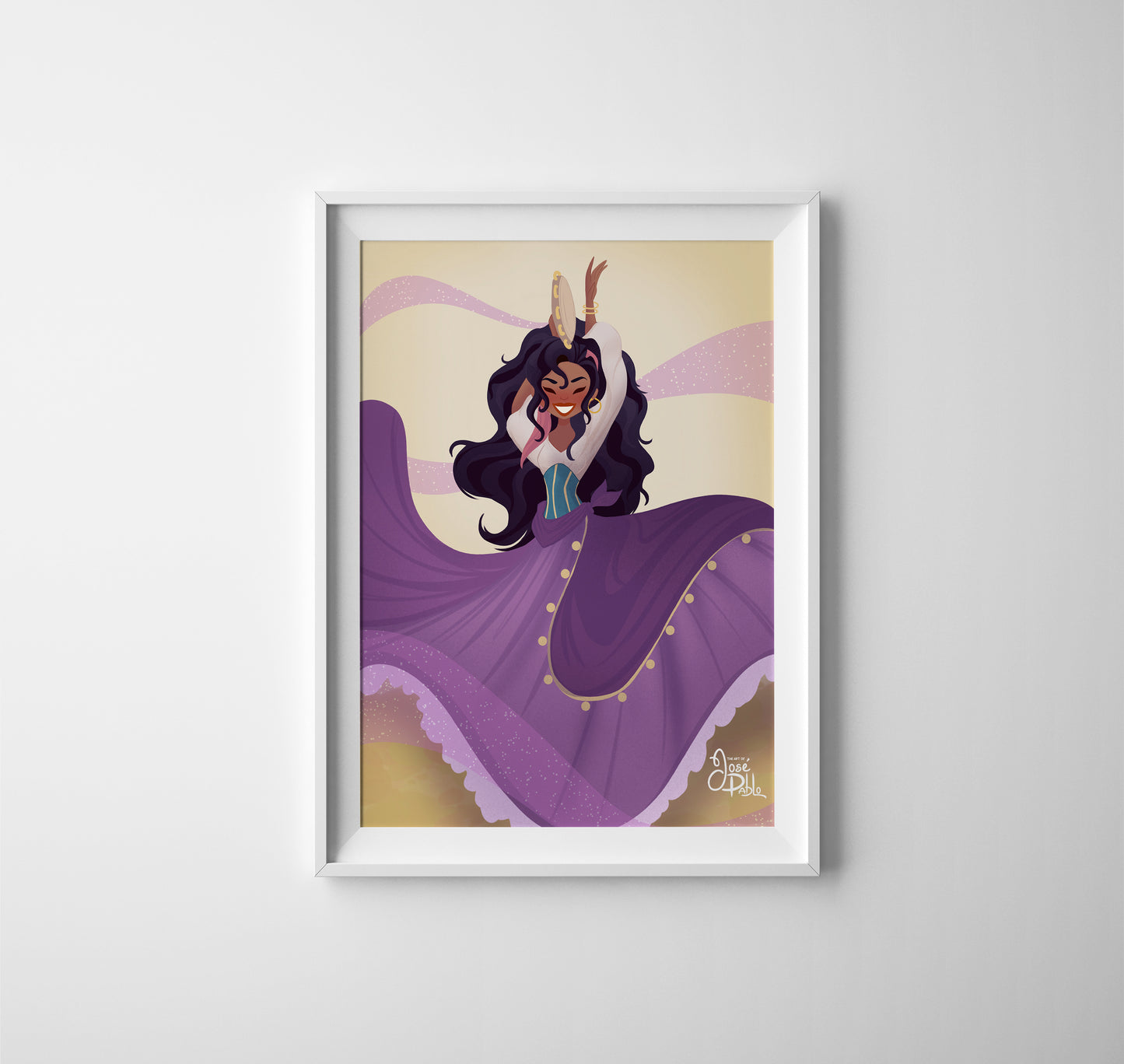 Esmeralda — Disney Heroine Fine Art Print