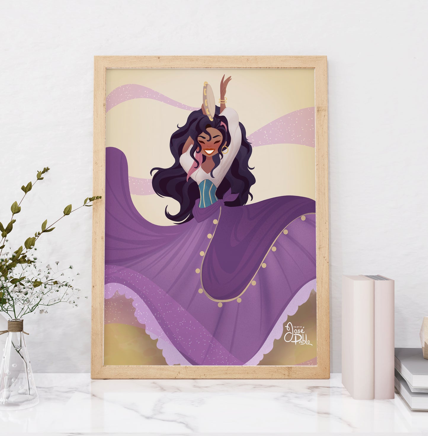 Esmeralda — Disney Heroine Fine Art Print