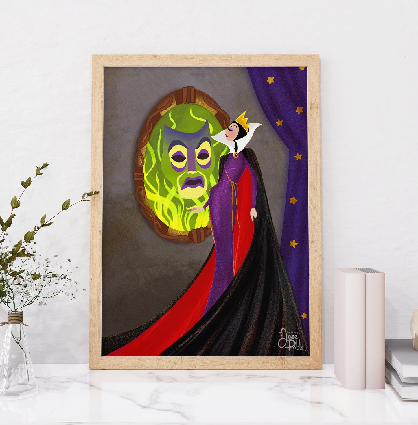 Evil Queen — Disney Villain Fine Art Print