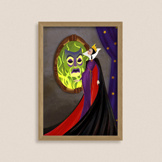 Evil Queen — Disney Villain Fine Art Print