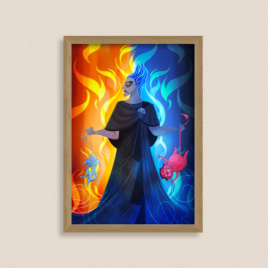 Hades — Disney Villain Fine Art Print