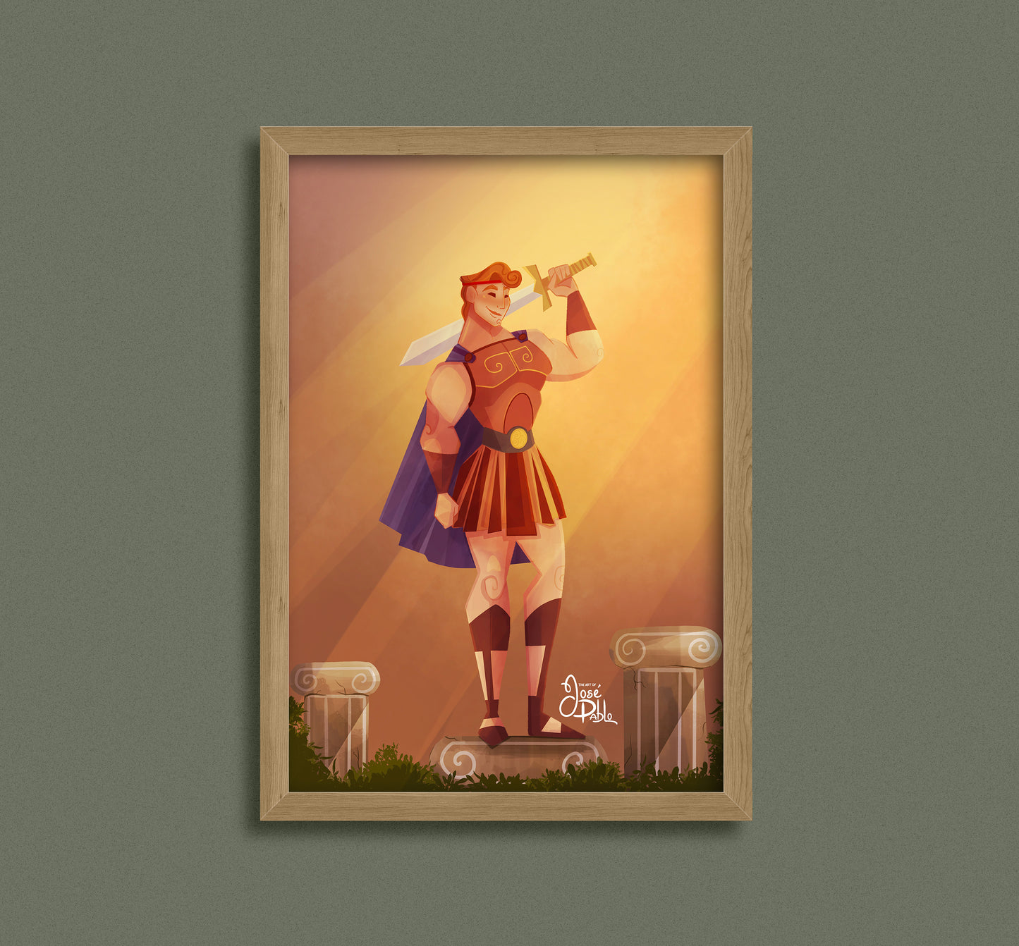 Hercules — Disney Hero Fine Art Print