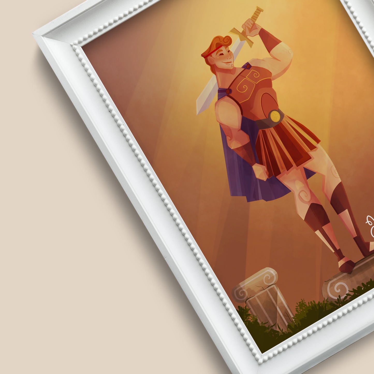 Hercules — Disney Hero Fine Art Print