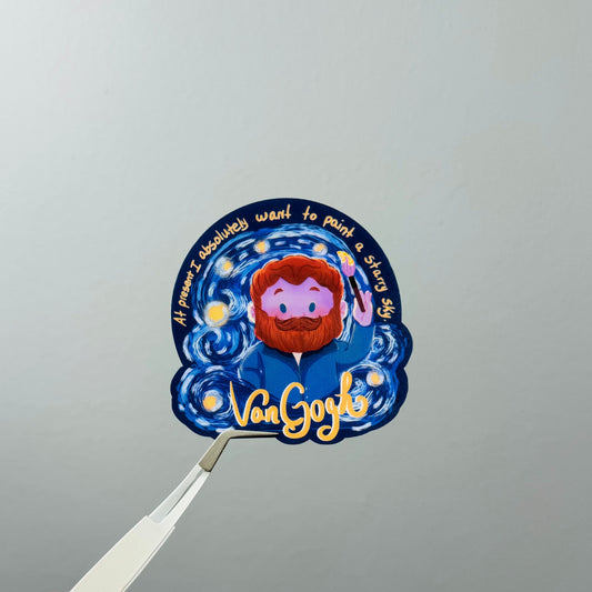 Van Gogh- Waterproof Sticker