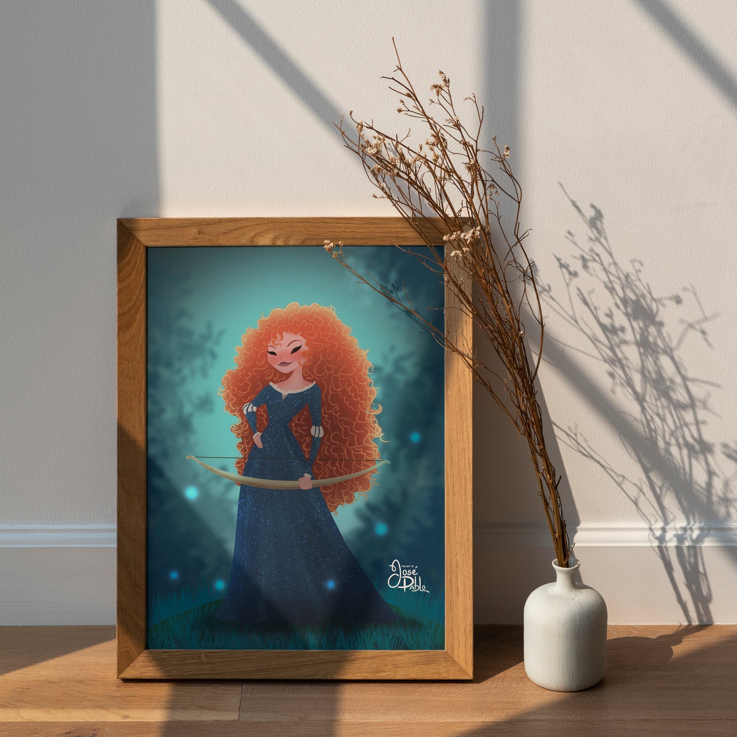 Princess Merida — Disney Princess Fine Art Print