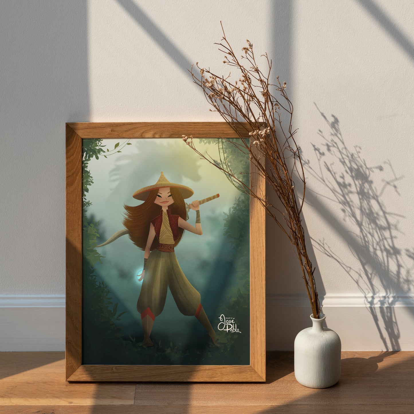 Princess Raya — Disney Princess Fine Art Print