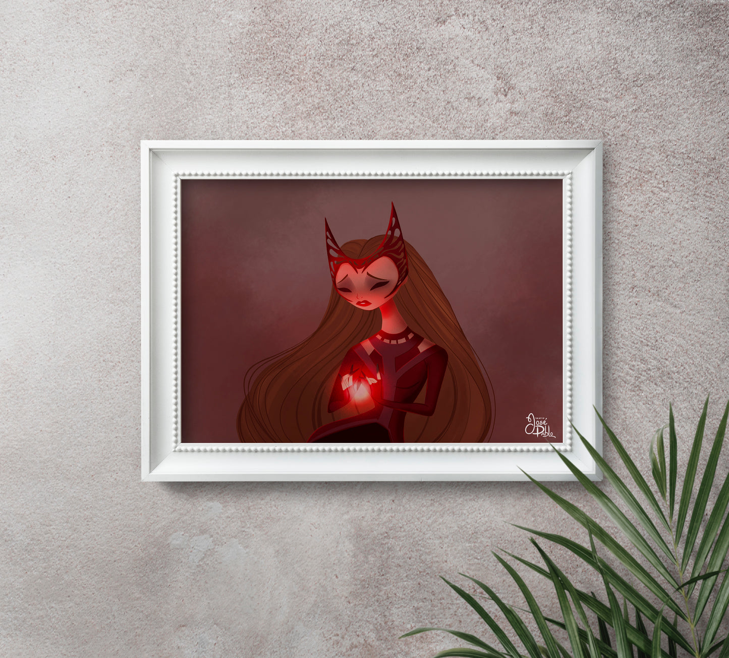Scarlet Witch — Marvel Fine Art Print
