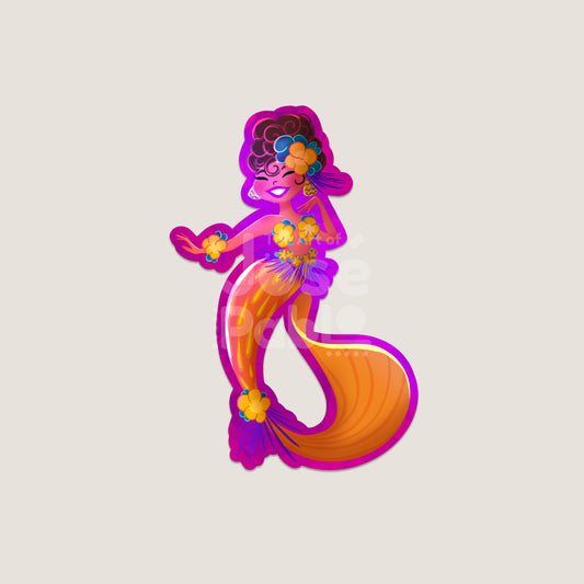 Sunset Rhythm — Waterproof Vinyl Sticker