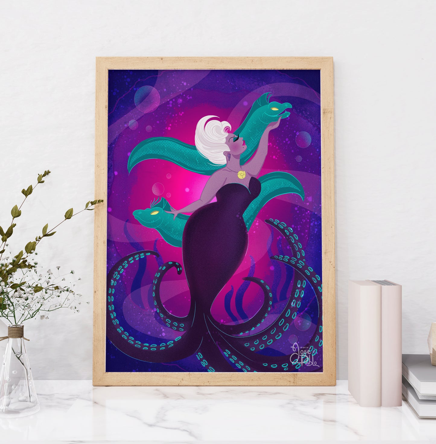 Ursula — Disney Villain Fine Art Print