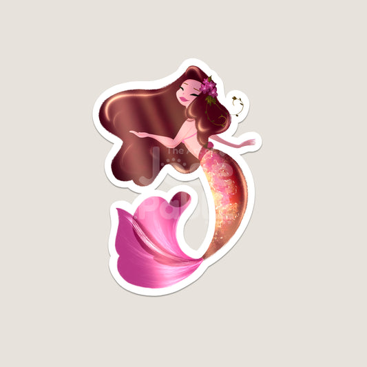 Velvet Ember — Waterproof Vinyl Sticker