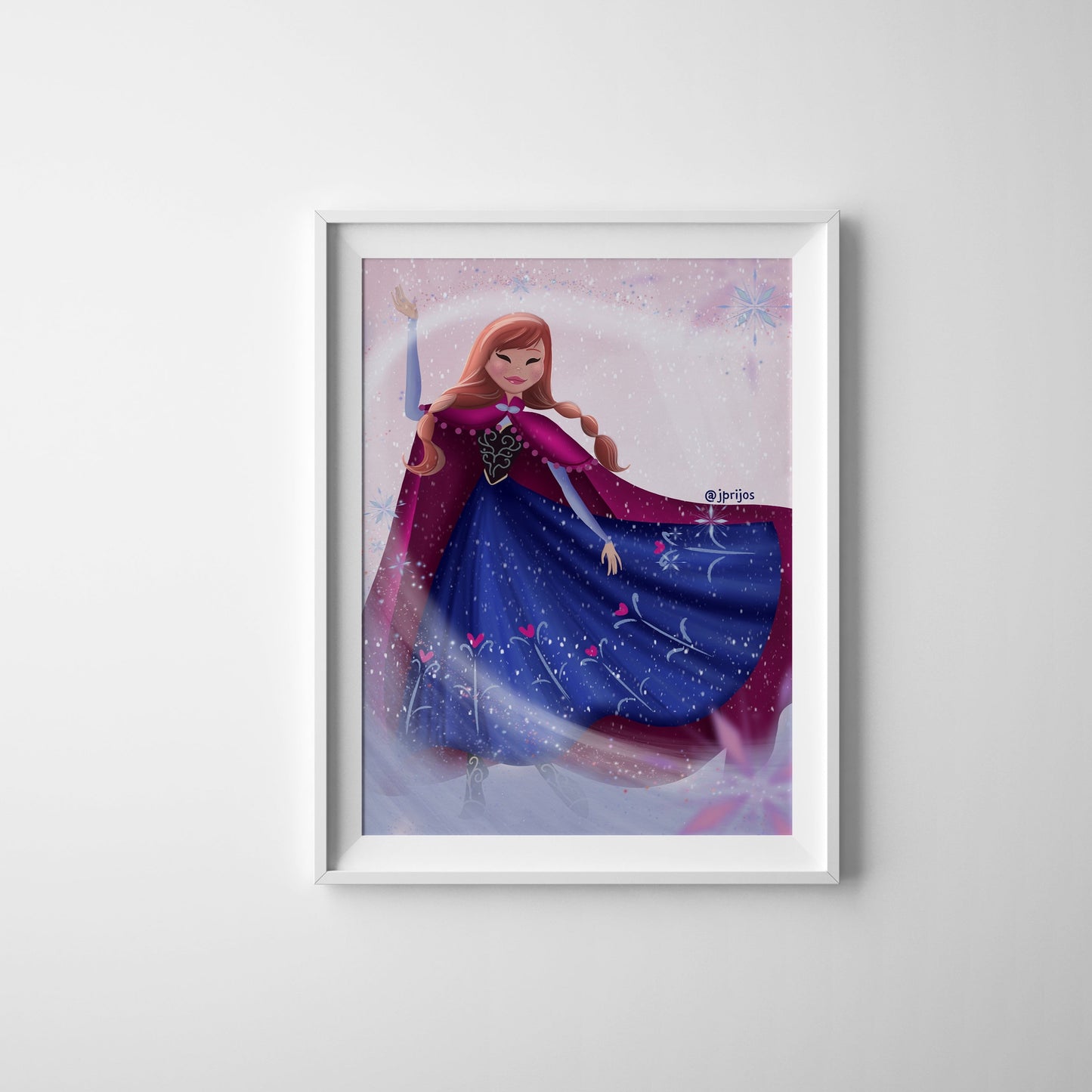 Princess Anna — Disney Princess Fine Art Print