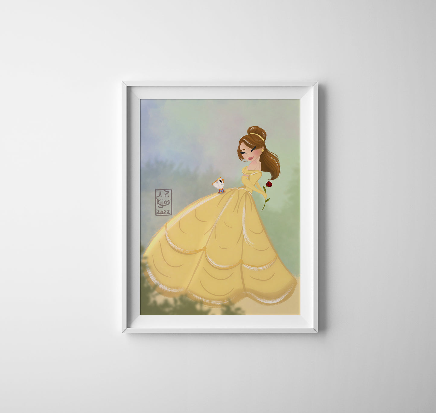 Princess Belle — Disney Princess Fine Art Print