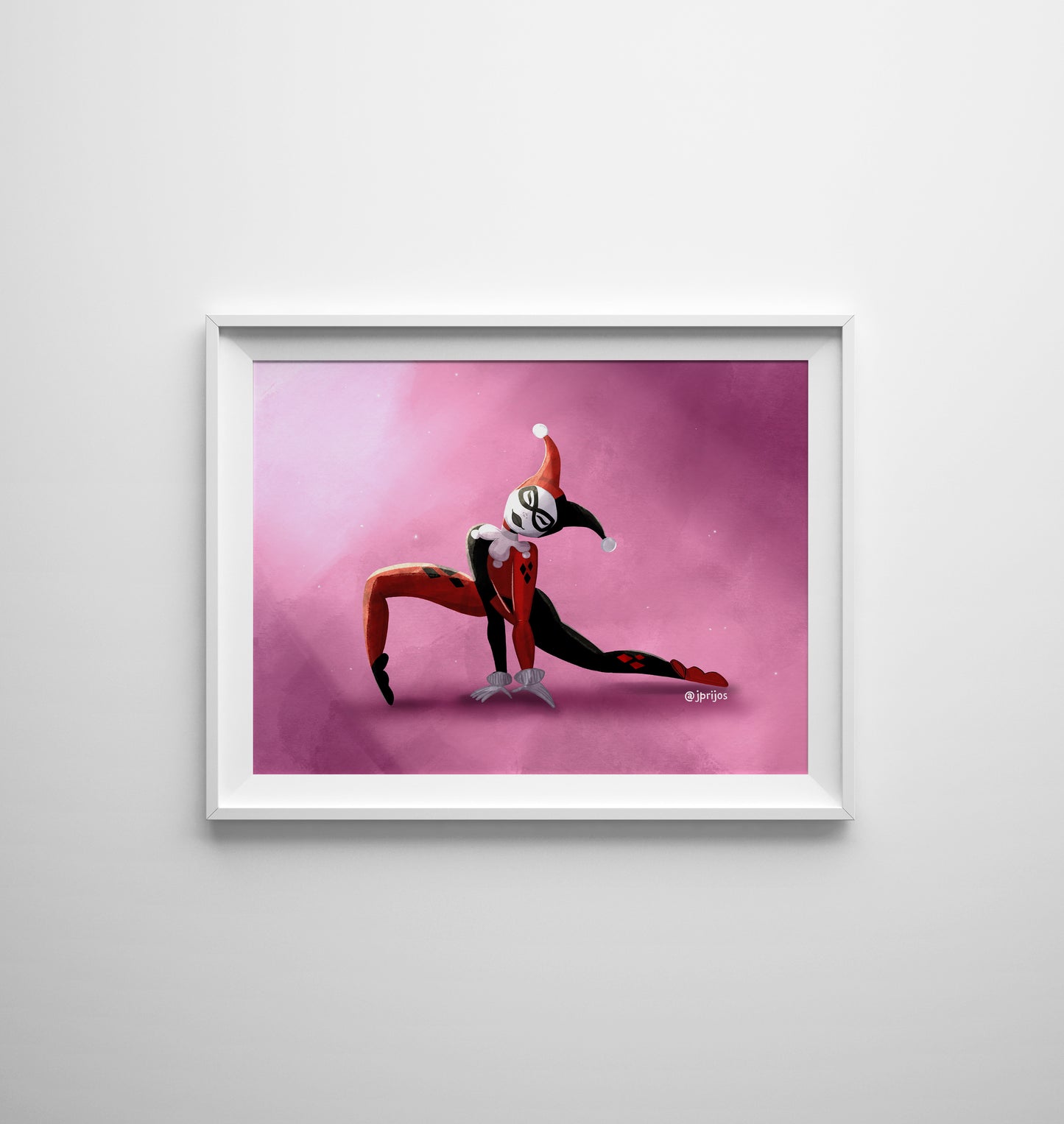 Harley Quinn — DC Villain Fine Art Print