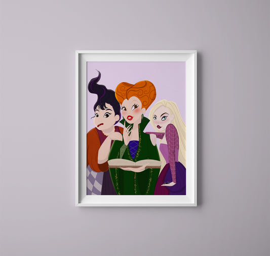Hocus Pocus — Disney Fine Art Print