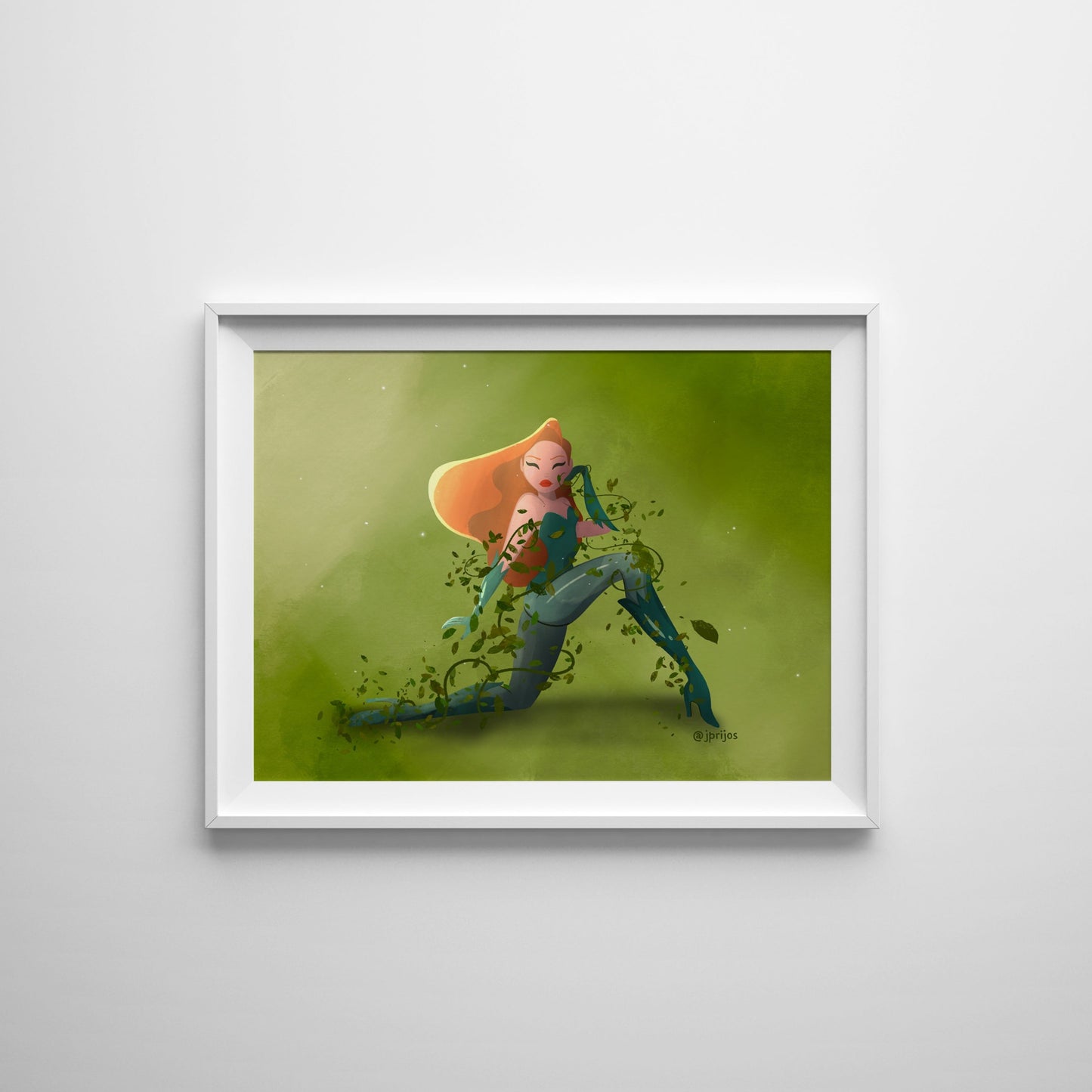 Poison Ivy — DC Villain Fine Art Print