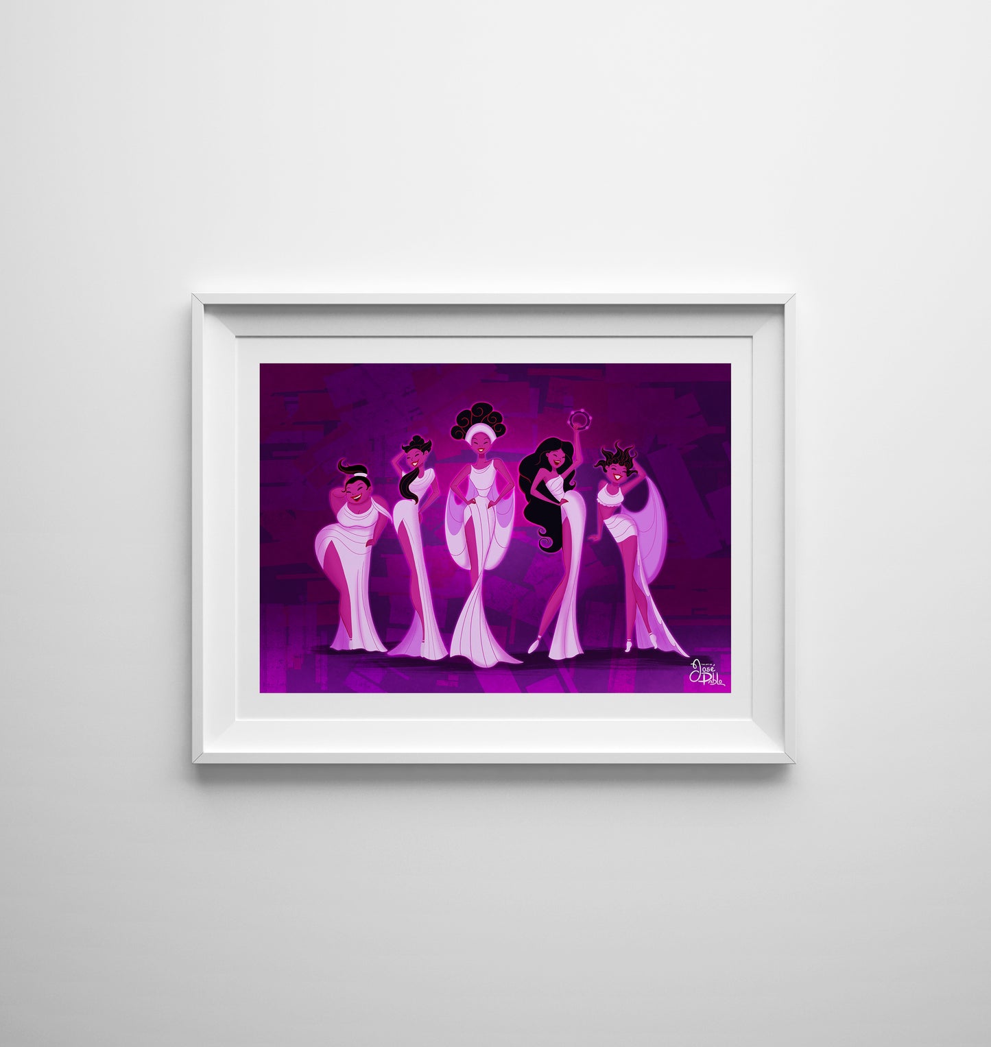 The Muses — Hercules Fine Art Print