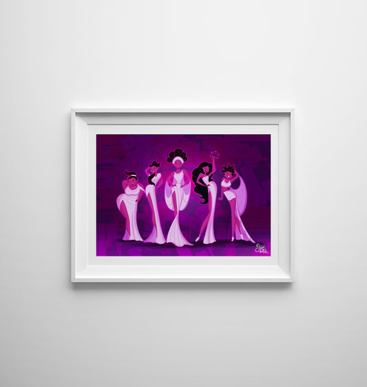The Muses — Hercules Fine Art Print
