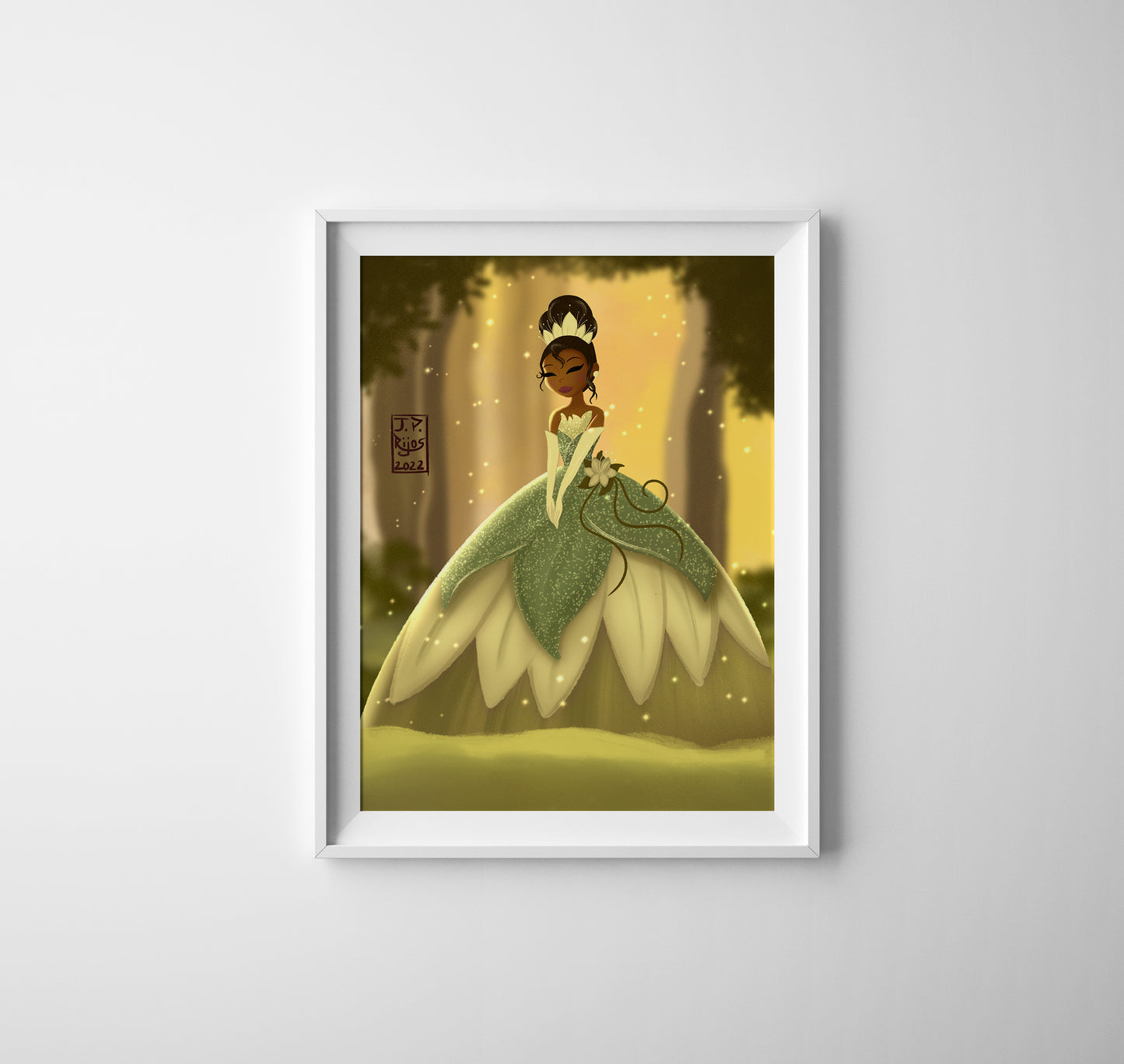 Princess Tiana — Disney Princess Fine Art Print
